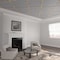 Ekena Millwork 66 56W x 66 56H x 38T Large May Decorative Fretwork Wood Ceiling Panels, Birch CELW67X67X0375MAYBI - alternate 1